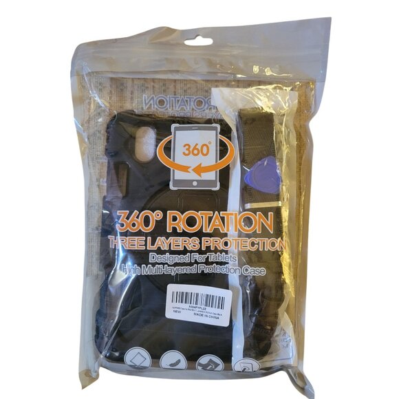 Case for iPad mini 7 2024 with Screen Protector 7th/6th Gen 8.3 Inch Case Black - Picture 2 of 6